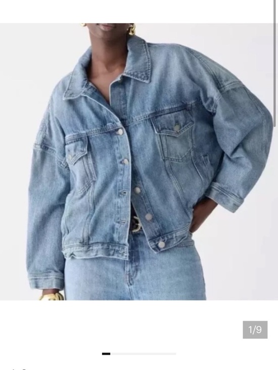 point sur Jackets & Blazers - Point Sur Limited Edition Oversized Trucker Denim Jacket Medium wash